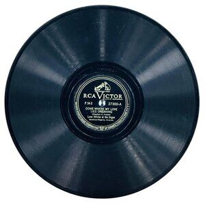 Lew White Come Where My Love Lies Dreaming 10in Shellac 78 RCA Victor 27300